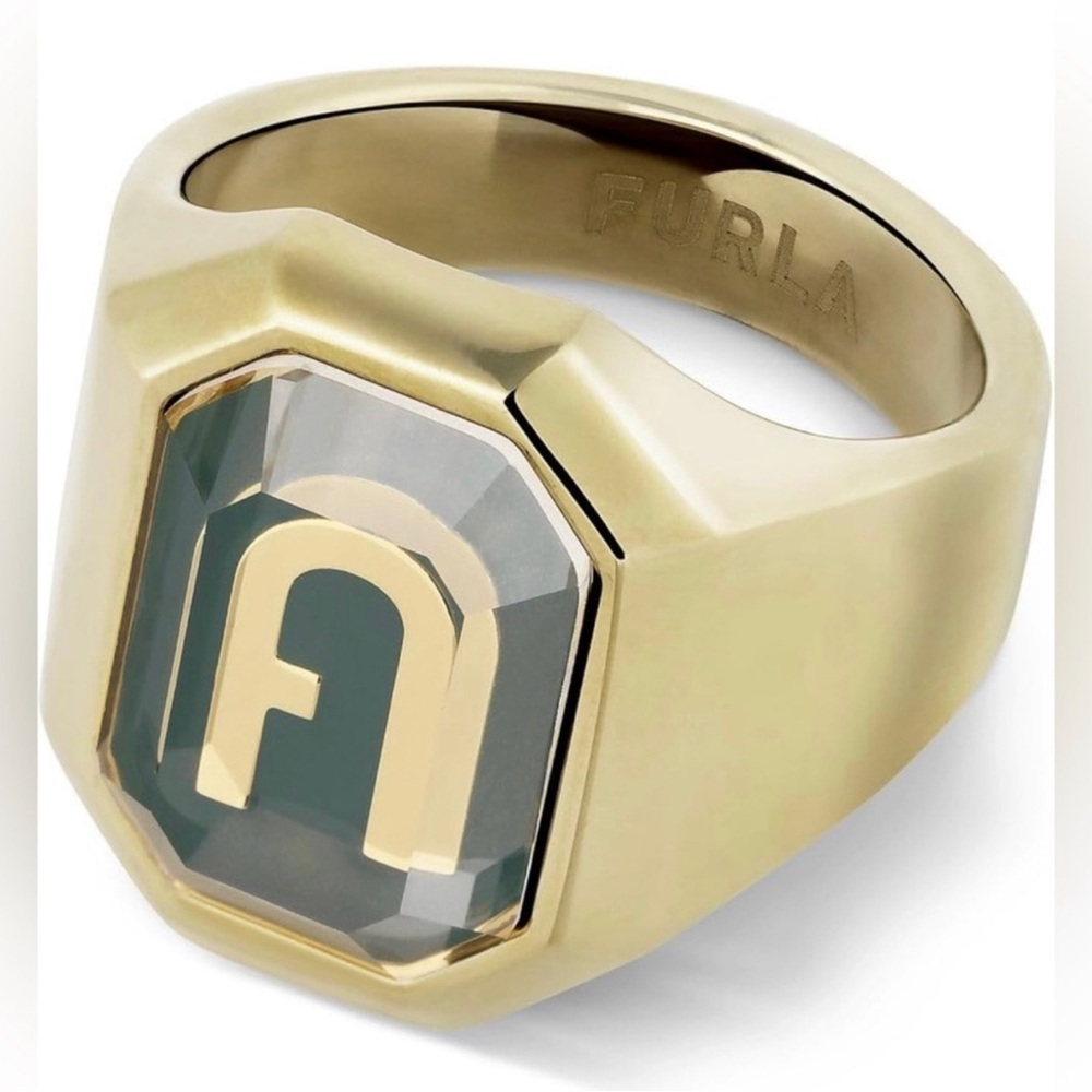 Furla Octagonal Ring..new